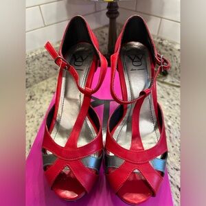 Italian Leather Diana Warner Heels